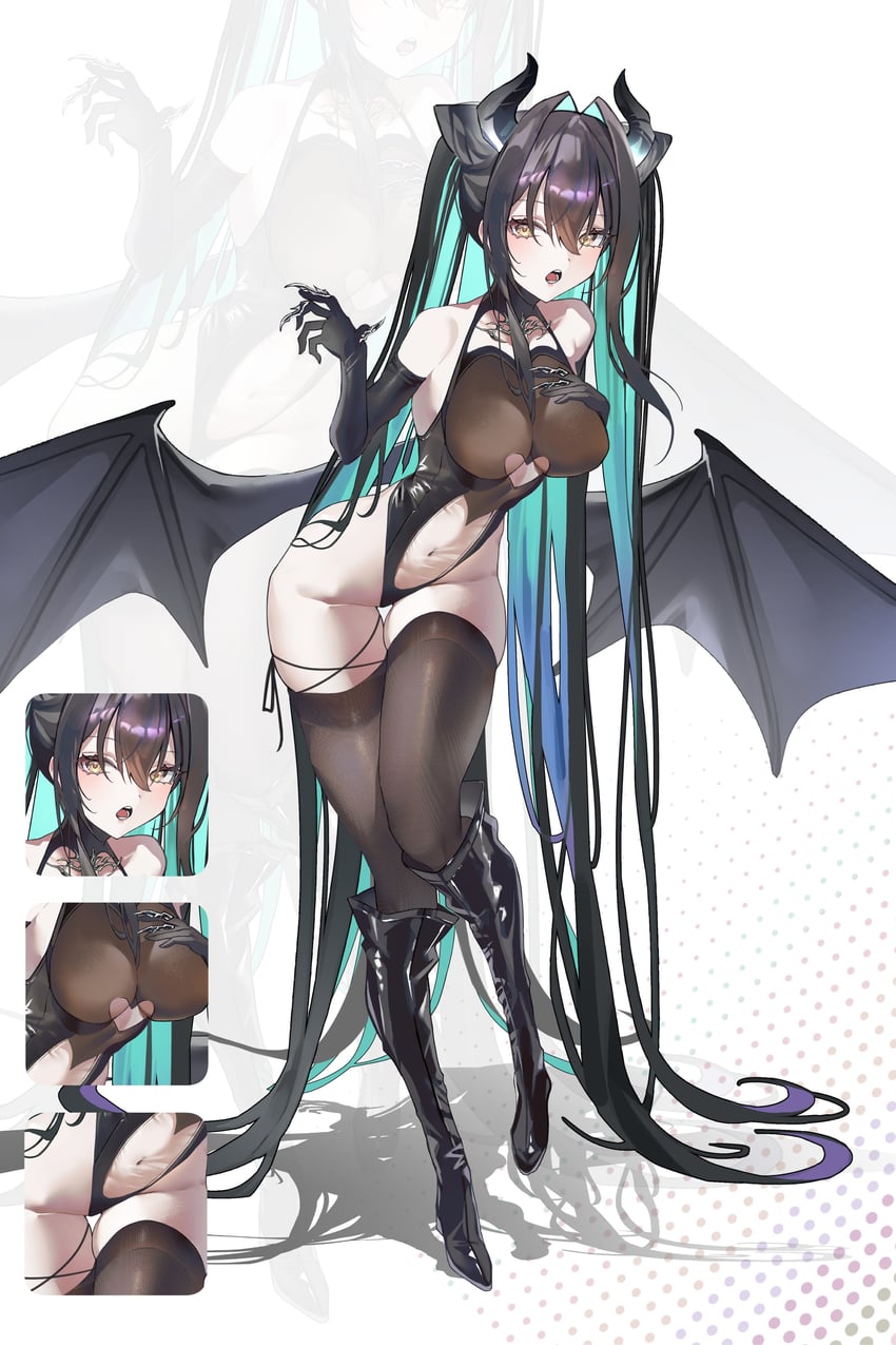 little mermaid (goddess of victory: nikke) drawn by r_aeel