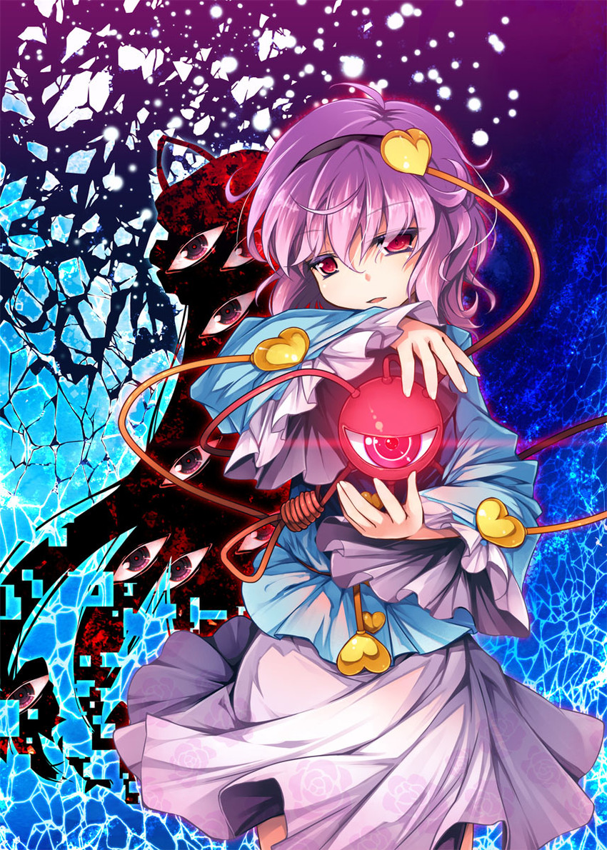 yakumo yukari and komeiji satori (touhou) drawn by chima_q