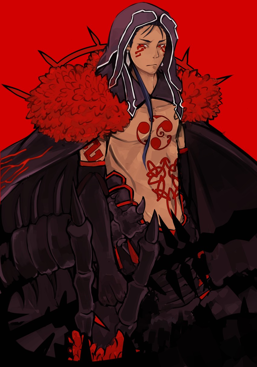 cu chulainn and cu chulainn alter (fate and 1 more) drawn by nagare26