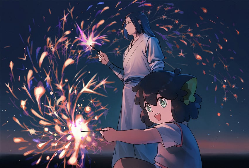 luo xiaohei and wuxian (luo xiaohei zhanji) drawn by lalatia-meai
