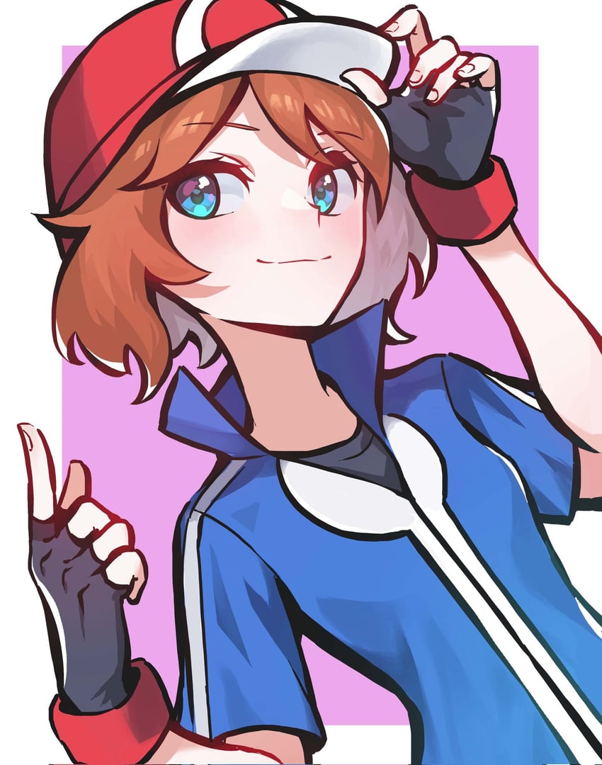 ash ketchum and serena (pokemon and 1 more) drawn by fuxiang