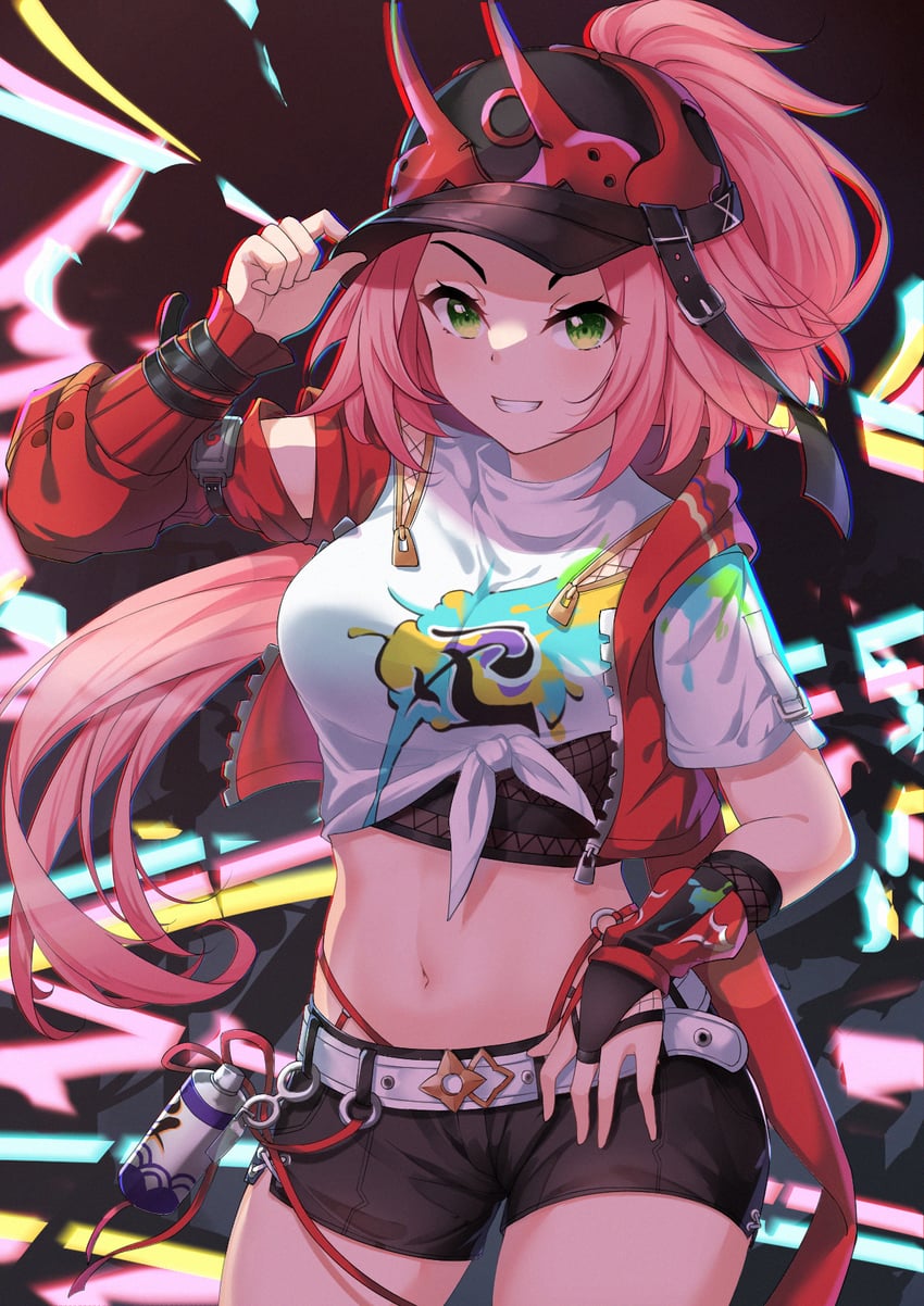 rappa (honkai and 1 more) drawn by zhai_mu_q
