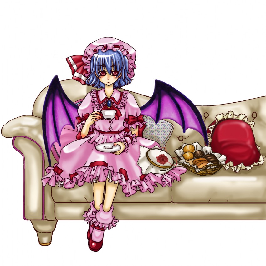 remilia scarlet (touhou) drawn by seiza_(kizunahayo)