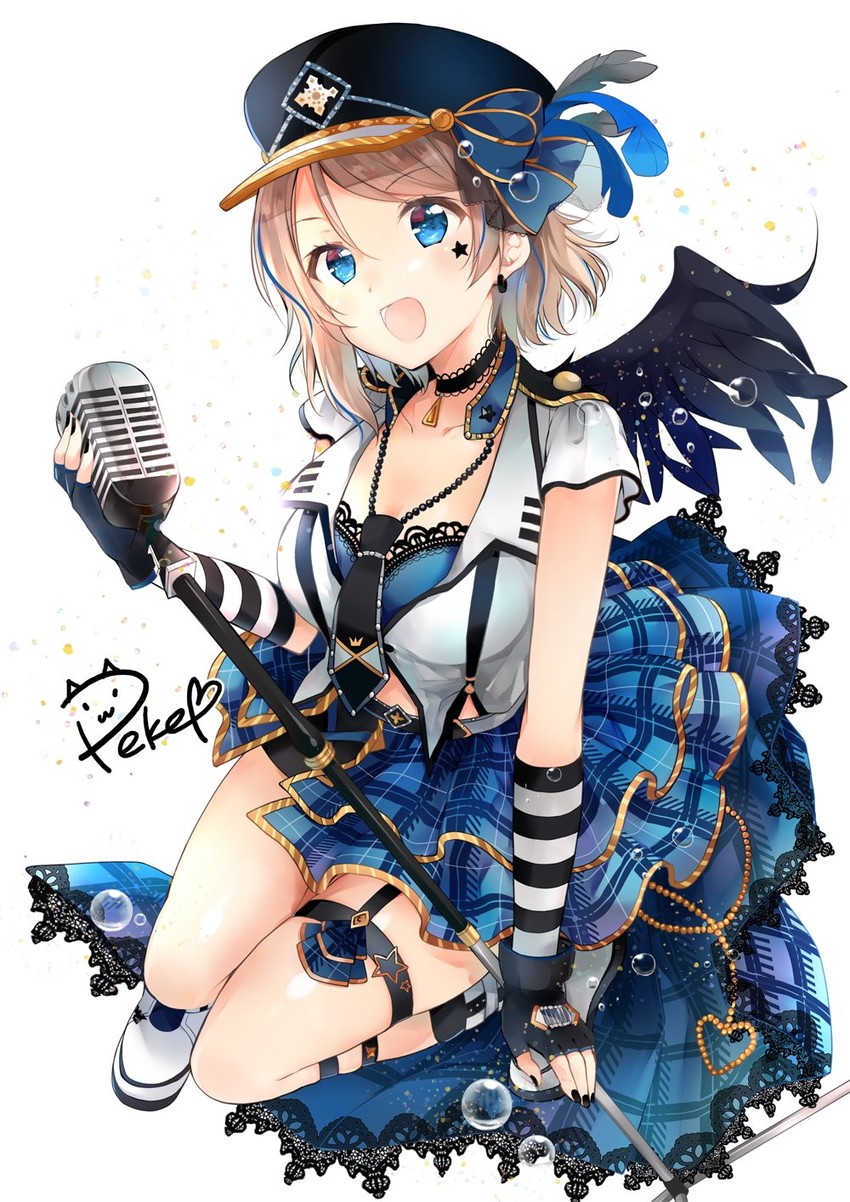 watanabe you (love live! and 2 more) drawn by peke_(xoxo_melon)