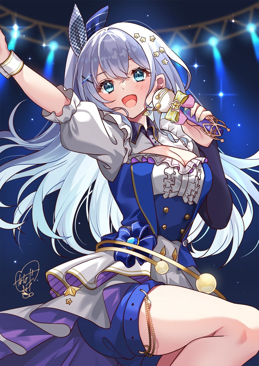 anon stella (indie virtual youtuber) drawn by fujishiro_kokoa