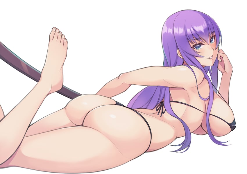 busujima saeko (highschool of the dead) drawn by konishiki_(52siki)