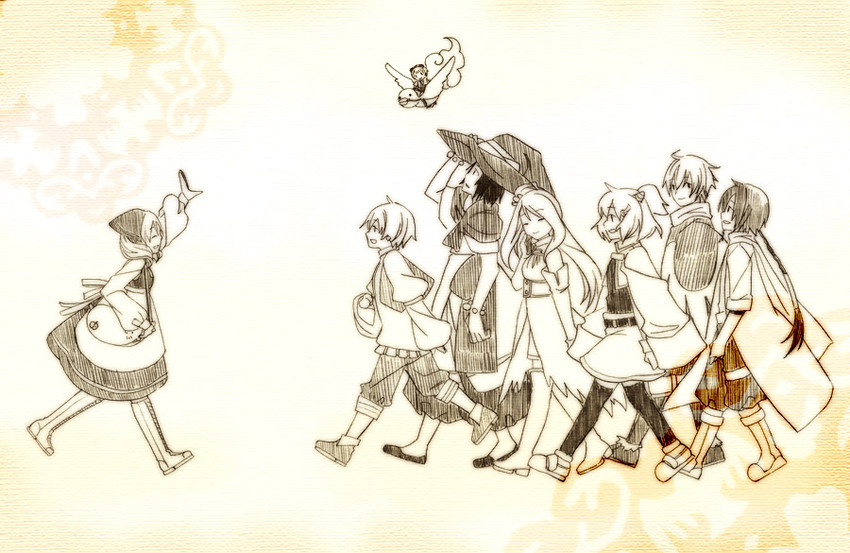 pixiv fantasia and 1 more drawn by kimura_isato
