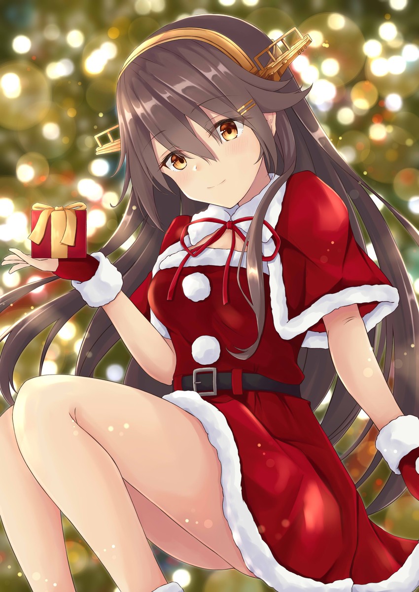 haruna and haruna kai ni (kantai collection) drawn by gensoukitan