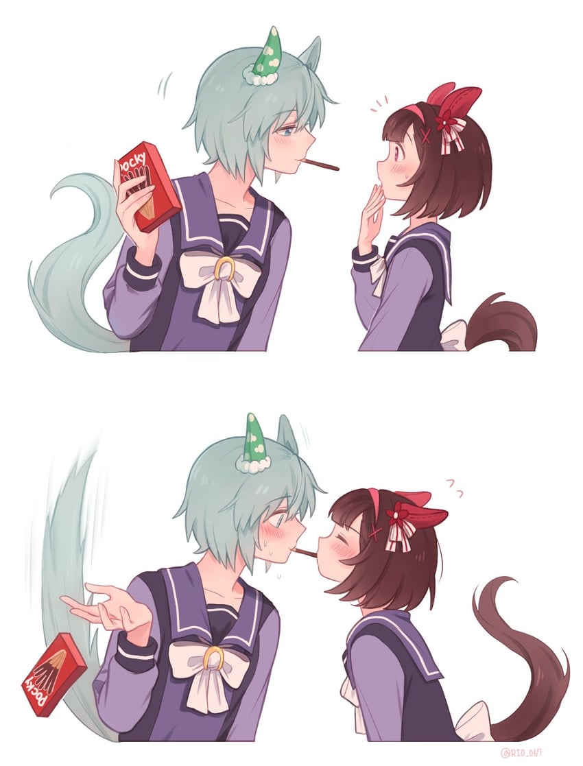 seiun sky and nishino flower (umamusume) drawn by rio_(rio_067)