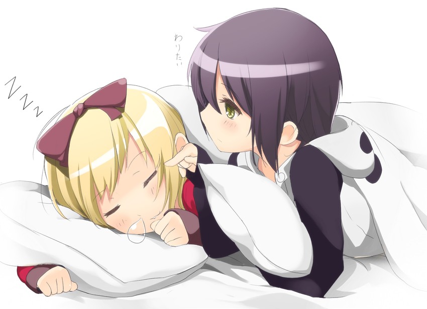 toshinou kyouko and funami yui (yuruyuri) drawn by akagi_asahito