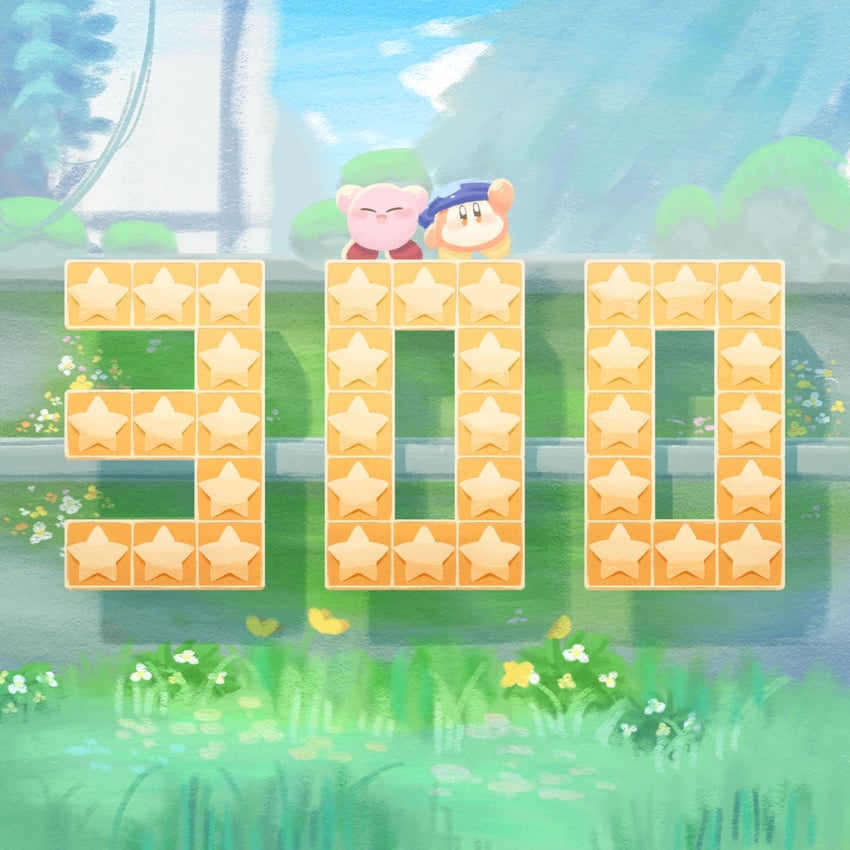 kirby, waddle dee, and bandana waddle dee (kirby and 1 more) drawn by grkkdrm