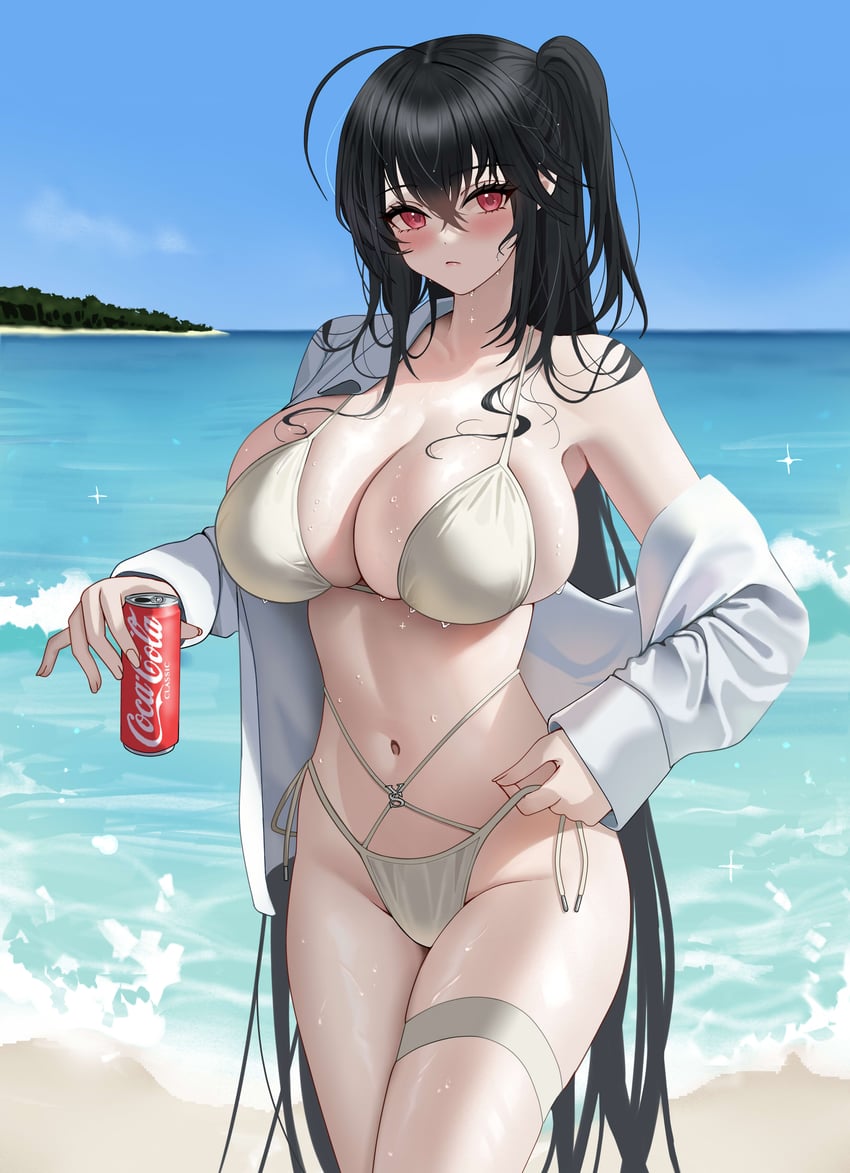 taihou (azur lane and 1 more) drawn by fujioni