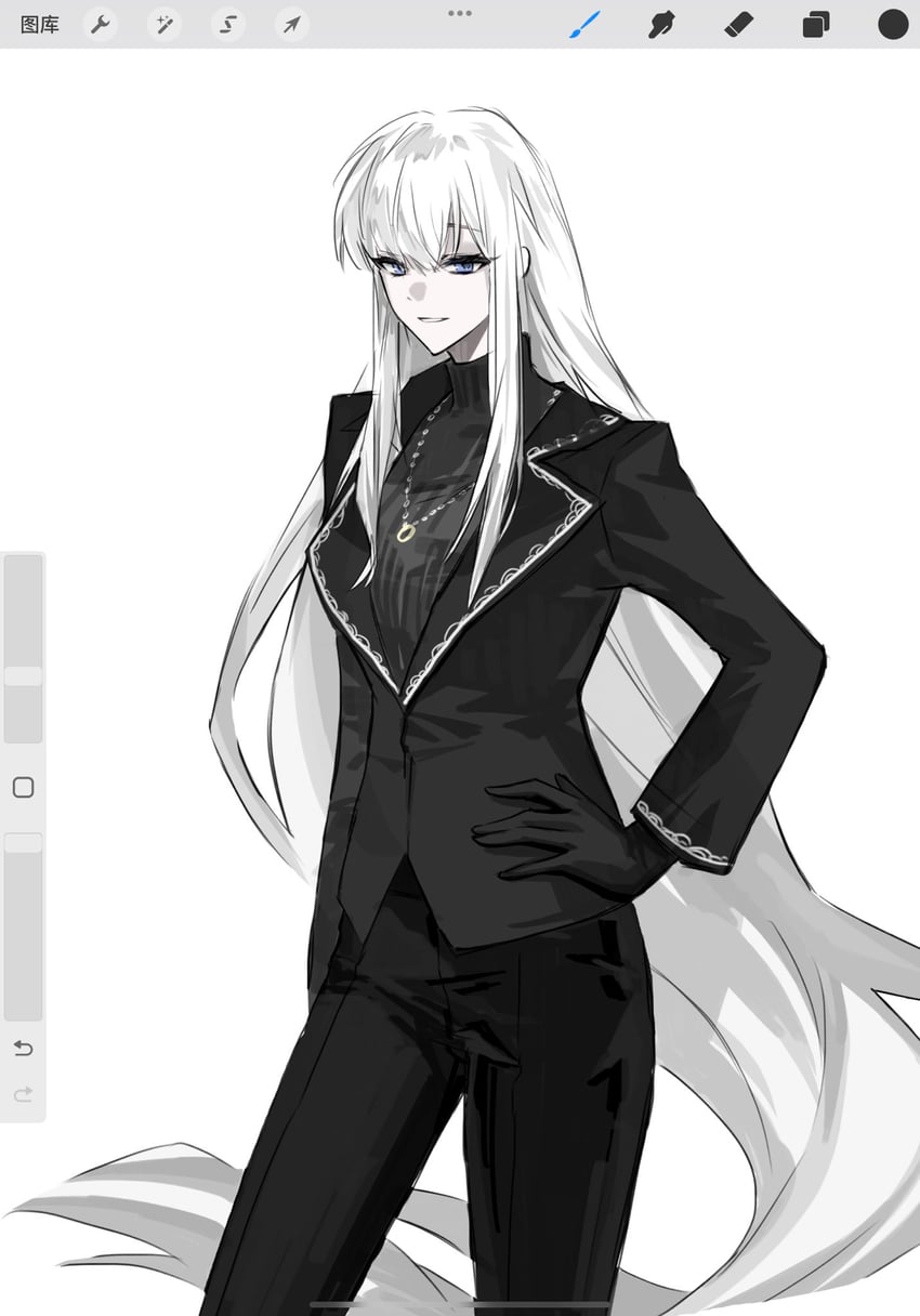 angelica (project moon and 1 more) drawn by ashi_(dongshi389)