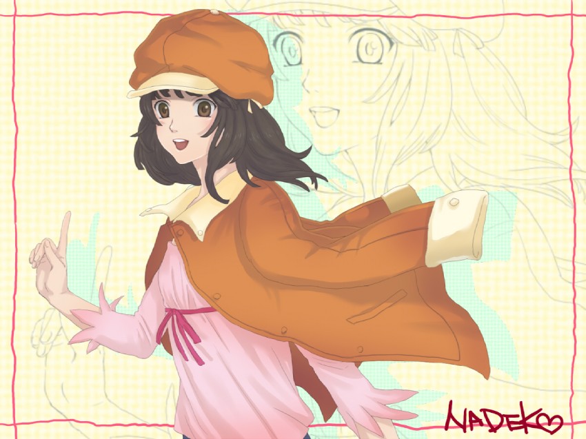 sengoku nadeko (monogatari and 1 more) drawn by ramta