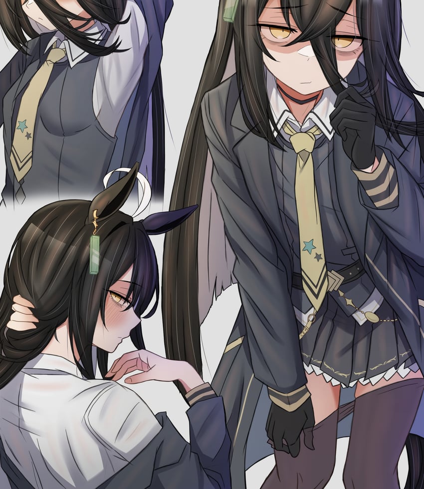 manhattan cafe (umamusume) drawn by leogust