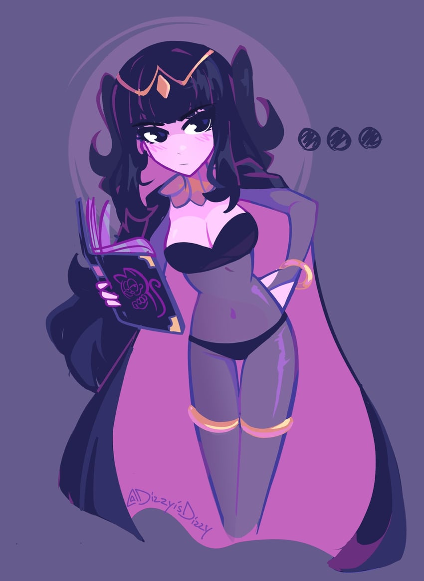 tharja and garfield (fire emblem and 2 more) drawn by dizzyisdizzy