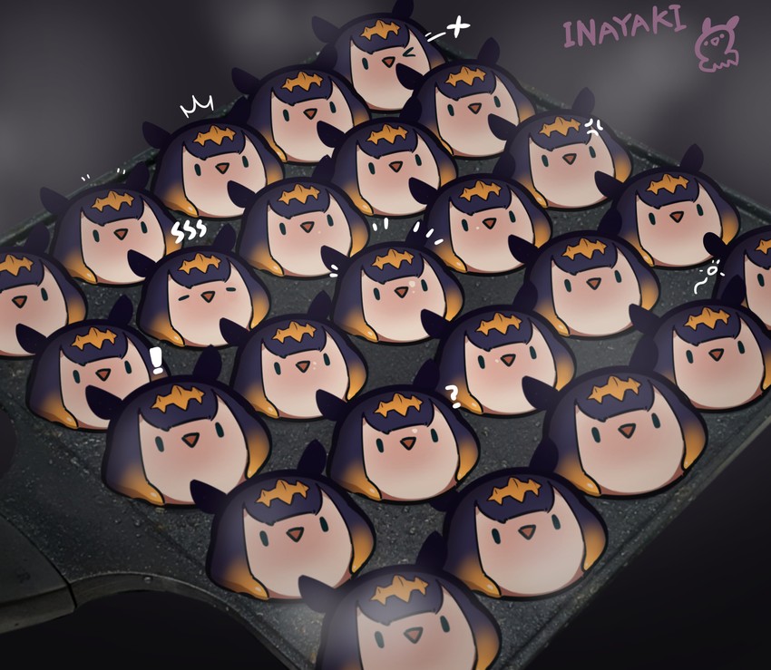 ninomae ina'nis (hololive and 1 more) drawn by hong_doo