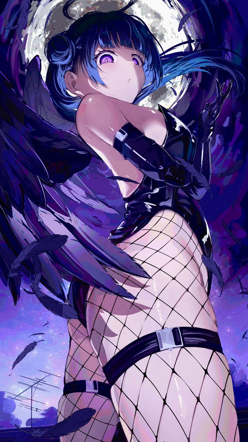 tsushima yoshiko (love live! and 1 more) drawn by n_aaa01