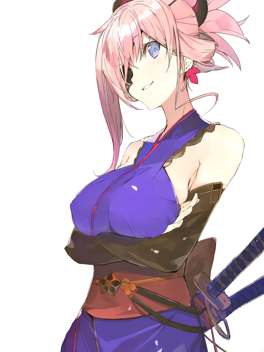 miyamoto musashi (fate and 1 more) drawn by pisuta_(yamashiro)
