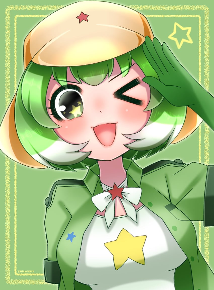 keroro (kemono friends and 2 more) drawn by hikarikmy
