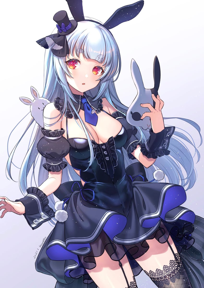 usada pekora and don-chan (hololive) drawn by bun_(jewd5385)