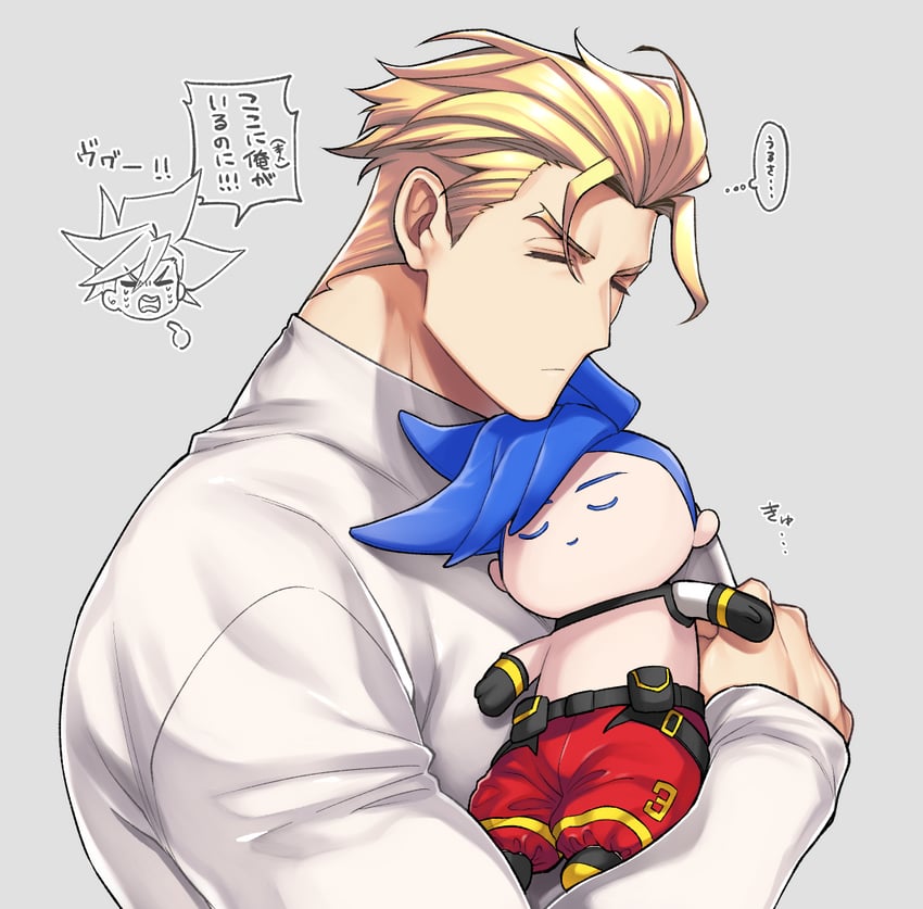 galo thymos and kray foresight (promare) drawn by takatsuki_ichi