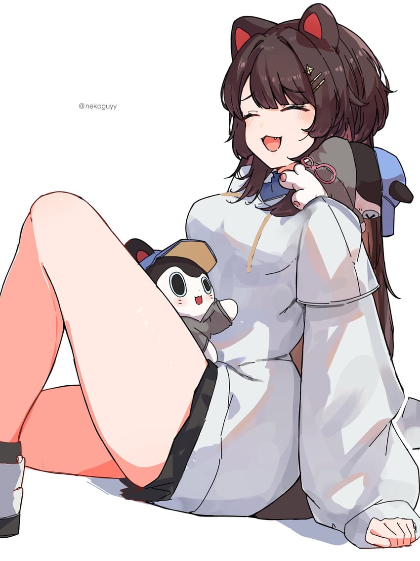 inui toko and banken (nijisanji) drawn by neko_kai-san