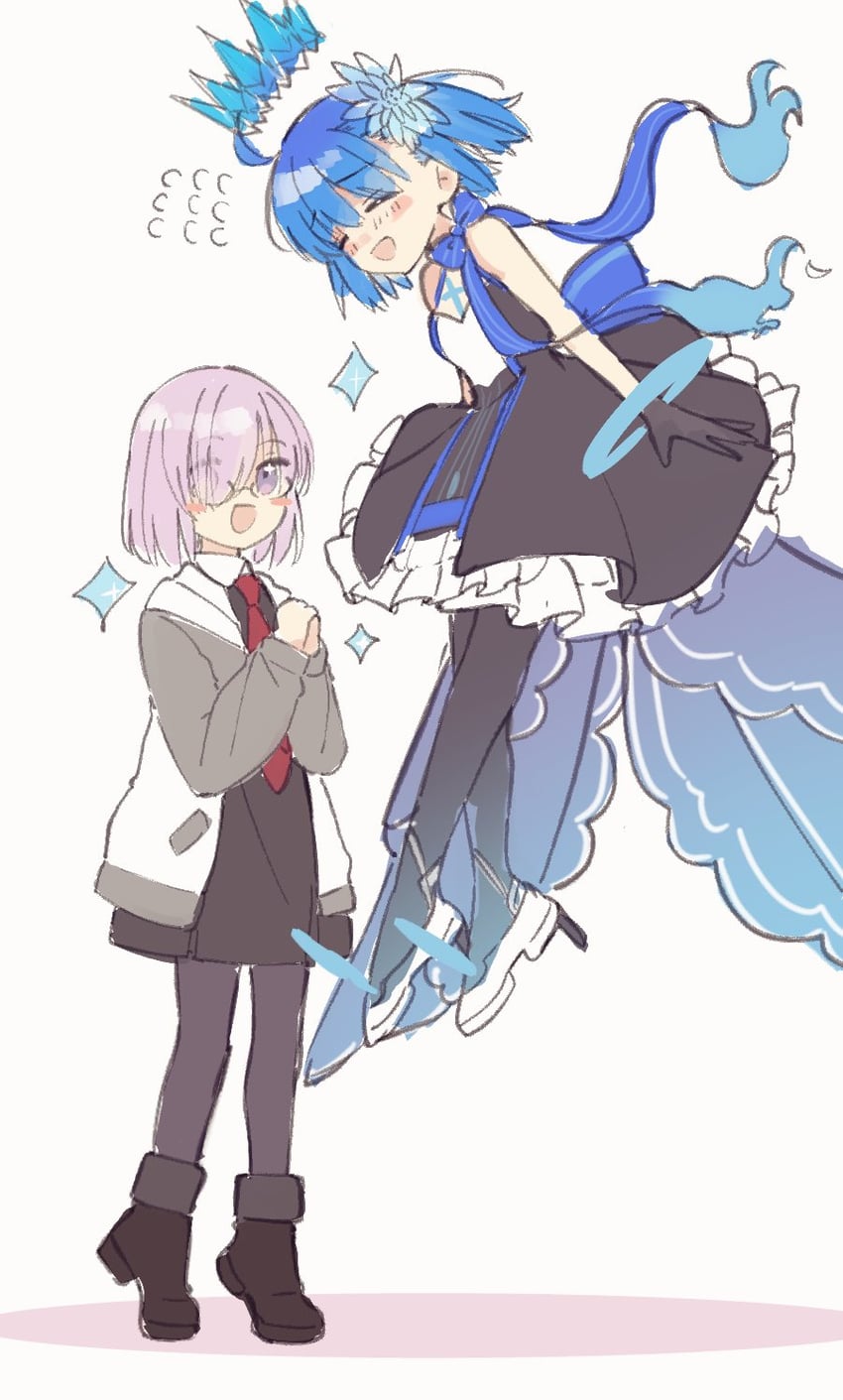 mash kyrielight, ciel, and star ciel (fate and 1 more) drawn by live_unyanya