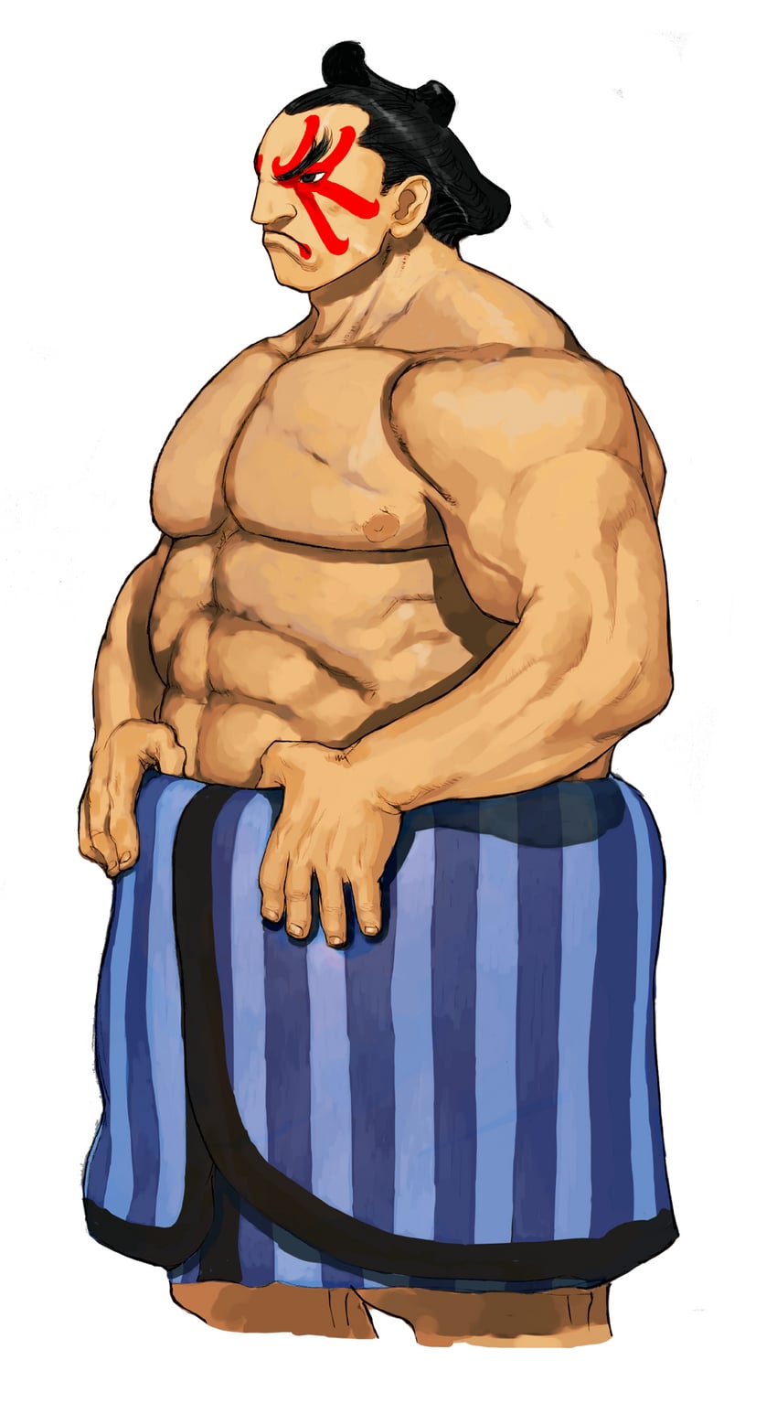 e. honda (street fighter and 1 more) drawn by ikeno_daigo