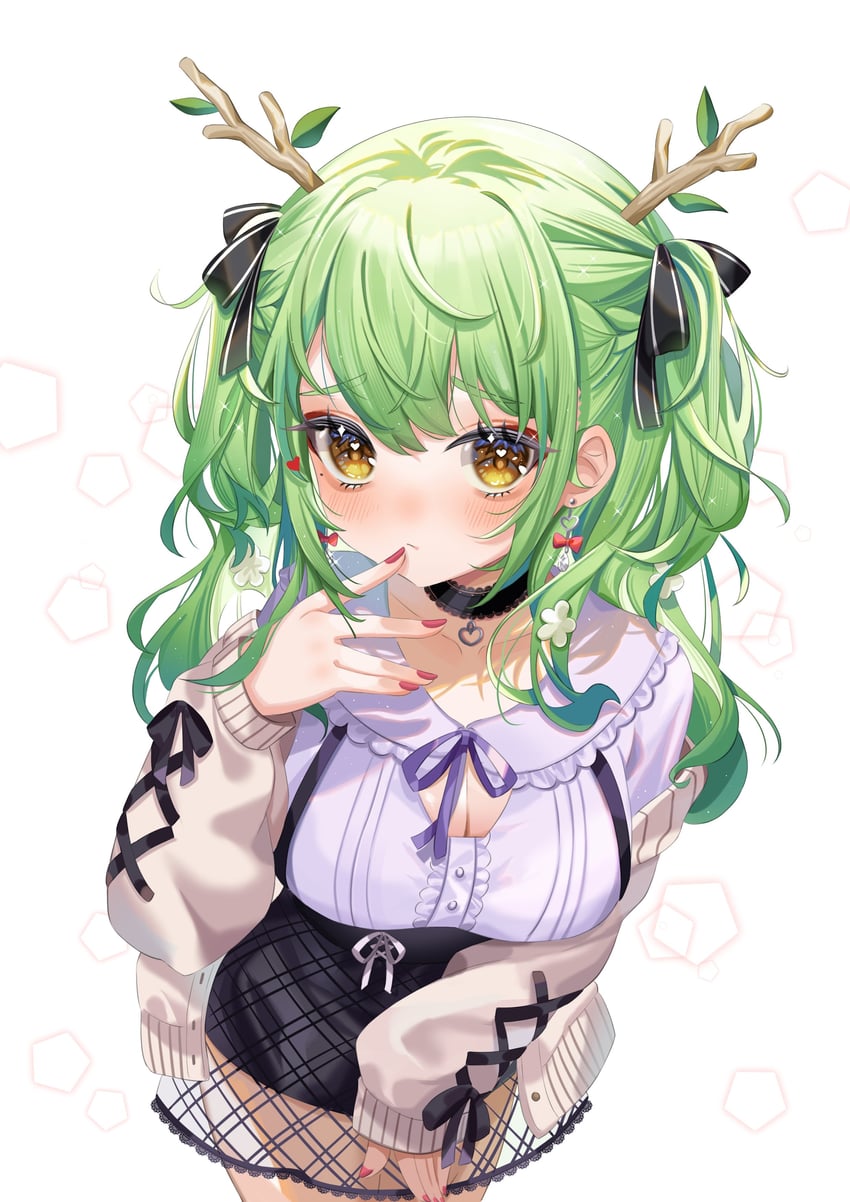 ceres fauna (hololive and 1 more) drawn by tangdou0402