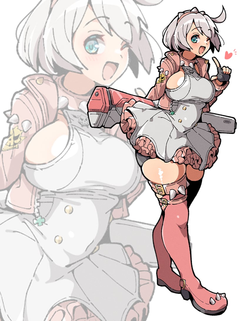elphelt valentine (guilty gear and 1 more) drawn by itsuka_neru