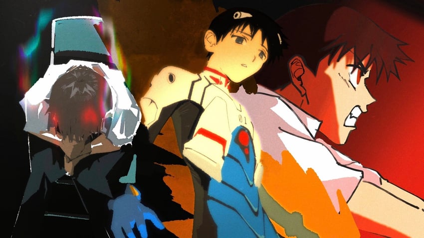 ikari shinji (neon genesis evangelion and 1 more) drawn by 7enn
