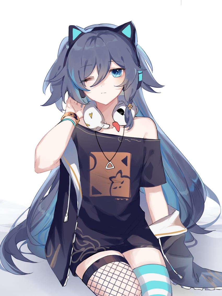 fu hua and jingwei (honkai and 1 more) drawn by mangzhi_yaoyao