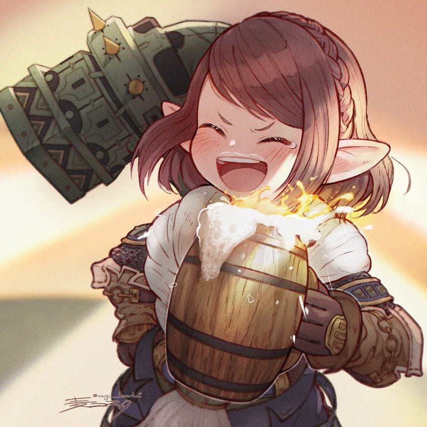 giott (final fantasy and 1 more) drawn by mugi_kosuta