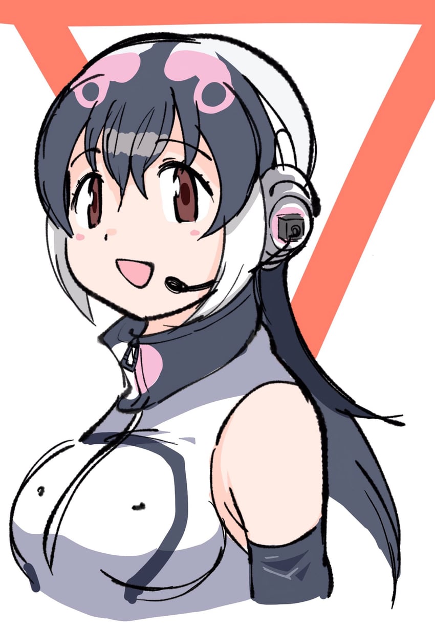 african penguin (kemono friends and 1 more) drawn by cats_yone