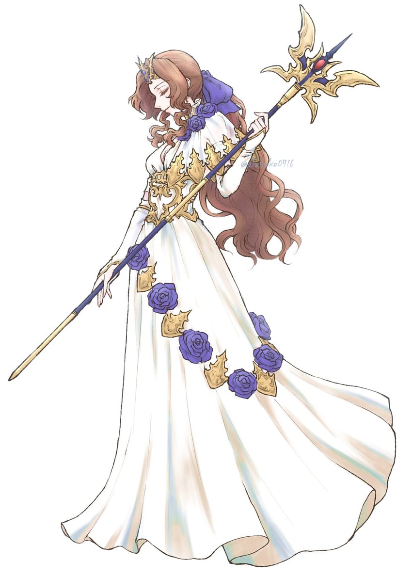 aerith gainsborough (final fantasy and 2 more) drawn by you_(blacknwhite)