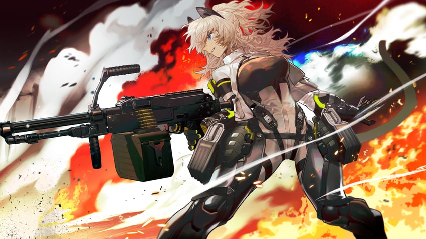 peritya (girls' frontline and 1 more) drawn by shishio_(shishio5431)