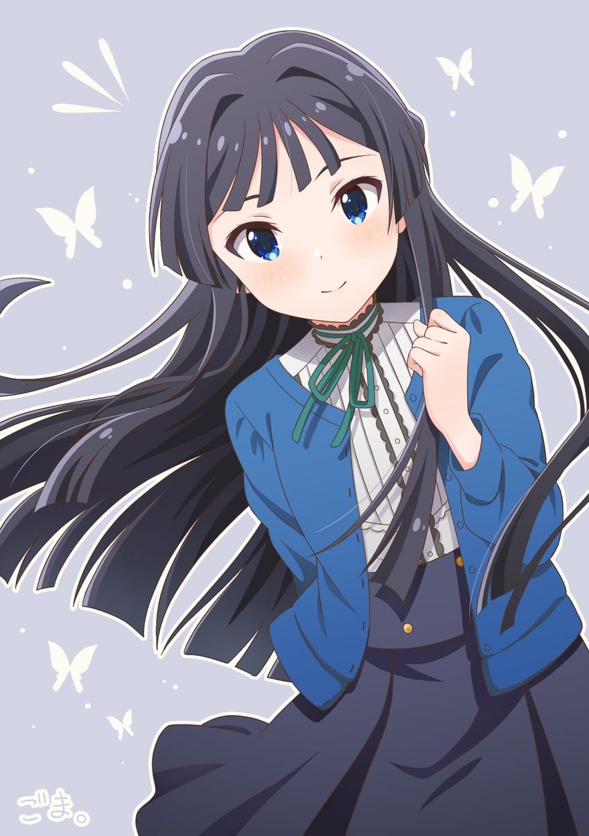 mogami shizuka (idolmaster and 1 more) drawn by goma_konbu