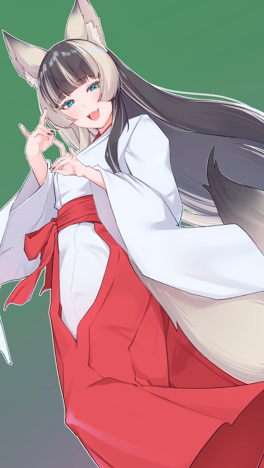 juufuutei raden (hololive and 1 more) drawn by inuinuo_gataken