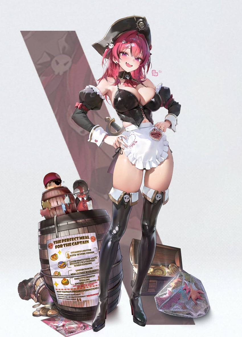 mast and morgan (goddess of victory: nikke) drawn by dfm_(darknessdfm)