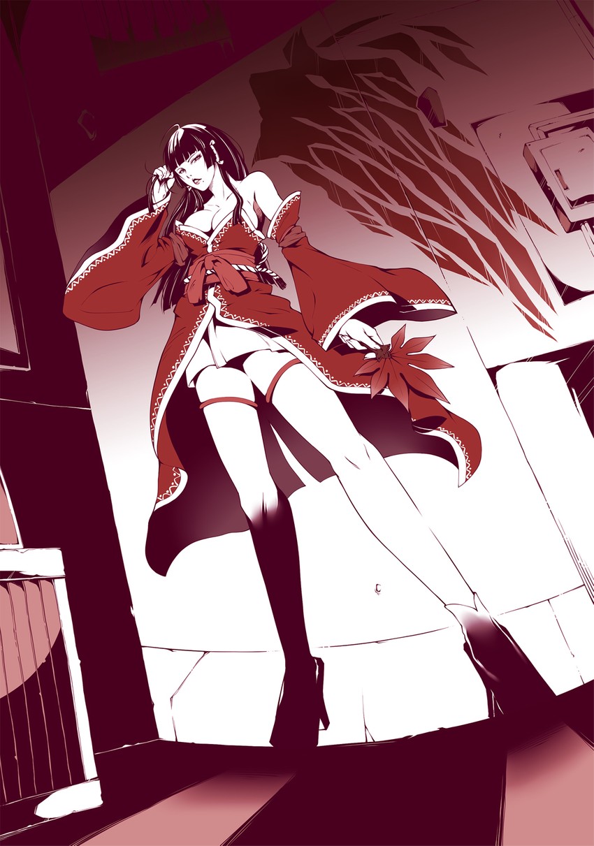 nyotengu (dead or alive and 1 more) drawn by retorou