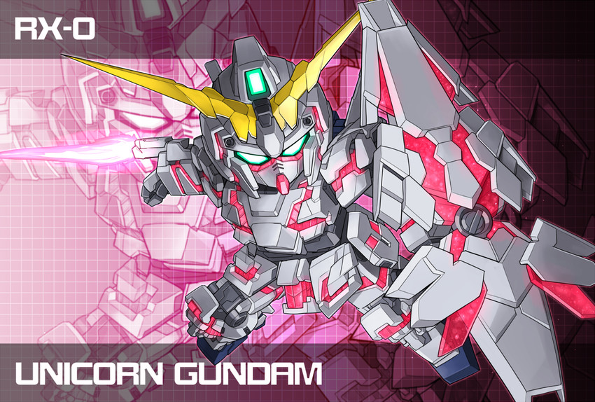 unicorn gundam (gundam and 1 more) drawn by memento_vivi