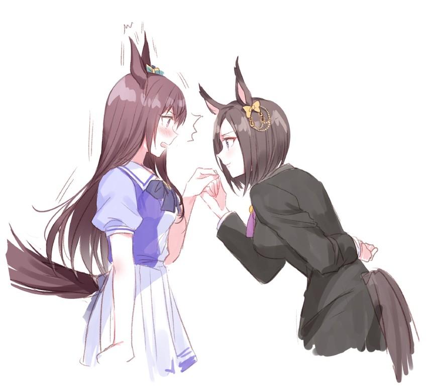 air groove and mejiro dober (umamusume) drawn by romi_(346_ura)