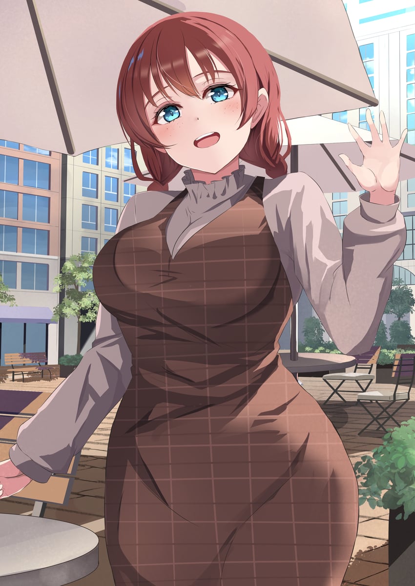 emma verde (love live! and 1 more) drawn by butter_curry