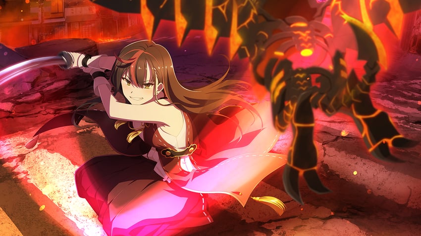 inago akira and aratama (toji no miko and 1 more)