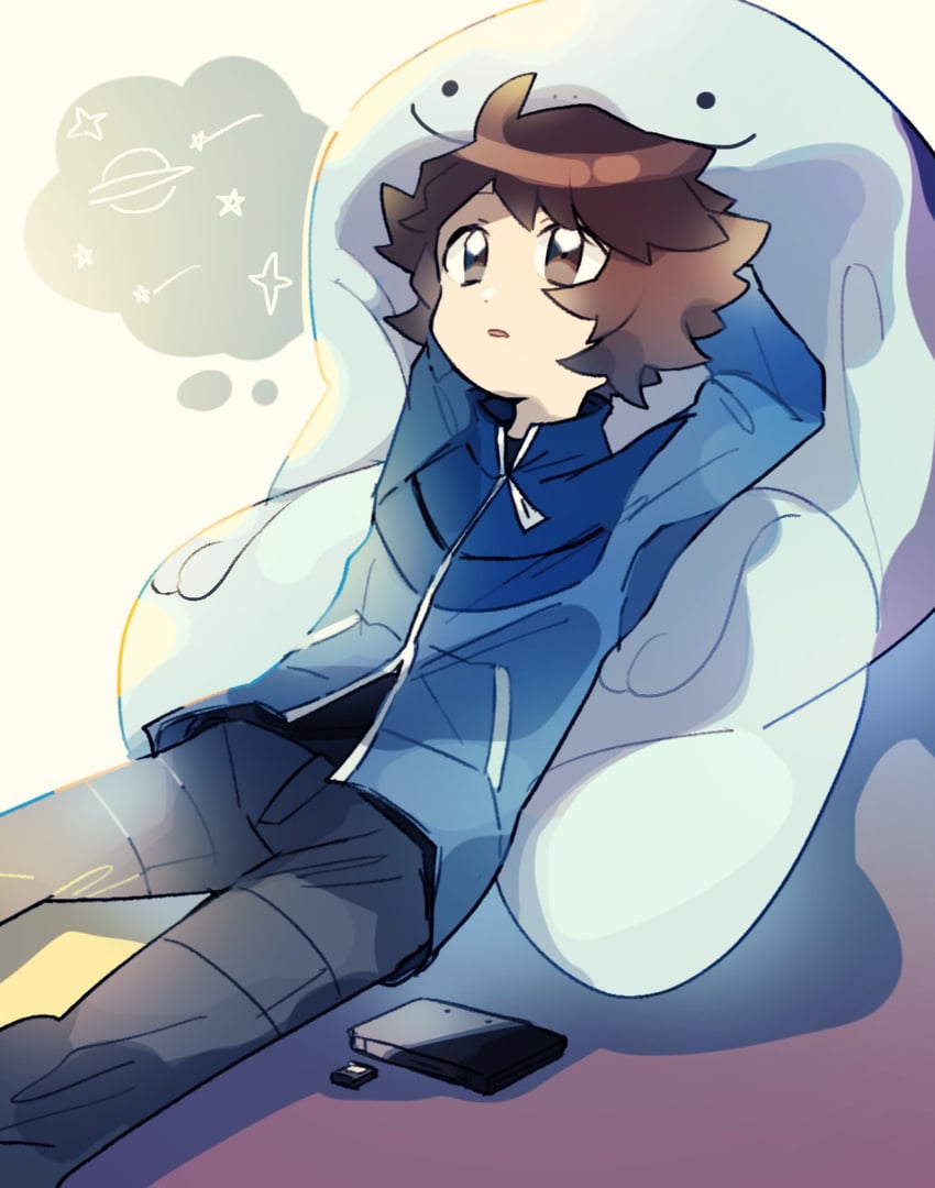 hilbert and quagsire (pokemon and 1 more) drawn by clear_2758