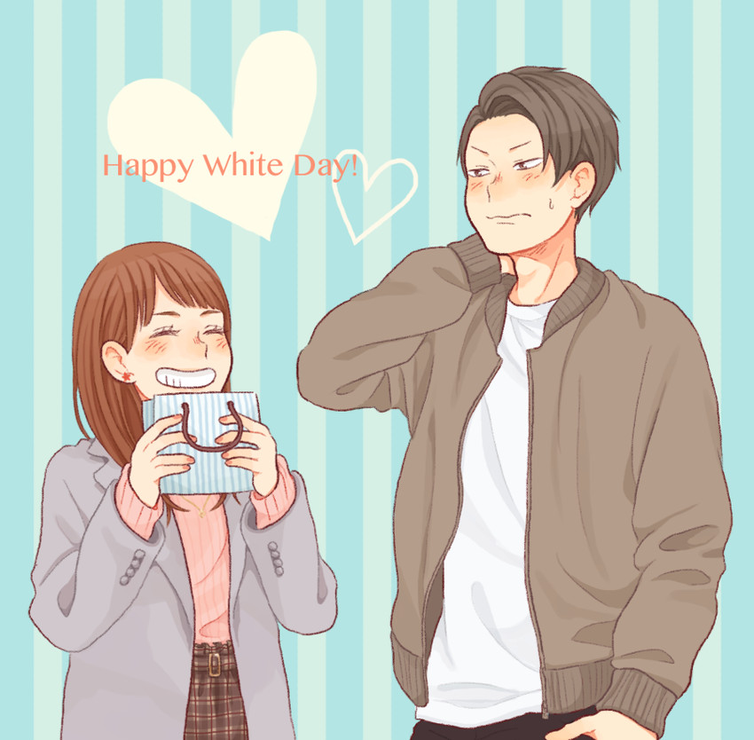 daishou suguru and yamaka mika (haikyuu!!) drawn by laugh_111