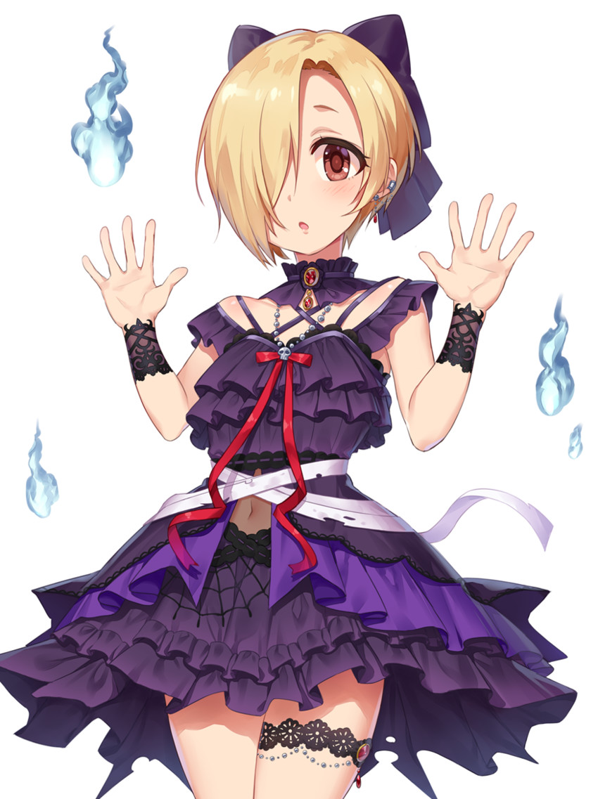 shirasaka koume (idolmaster and 2 more) drawn by yuuhi_(ages)