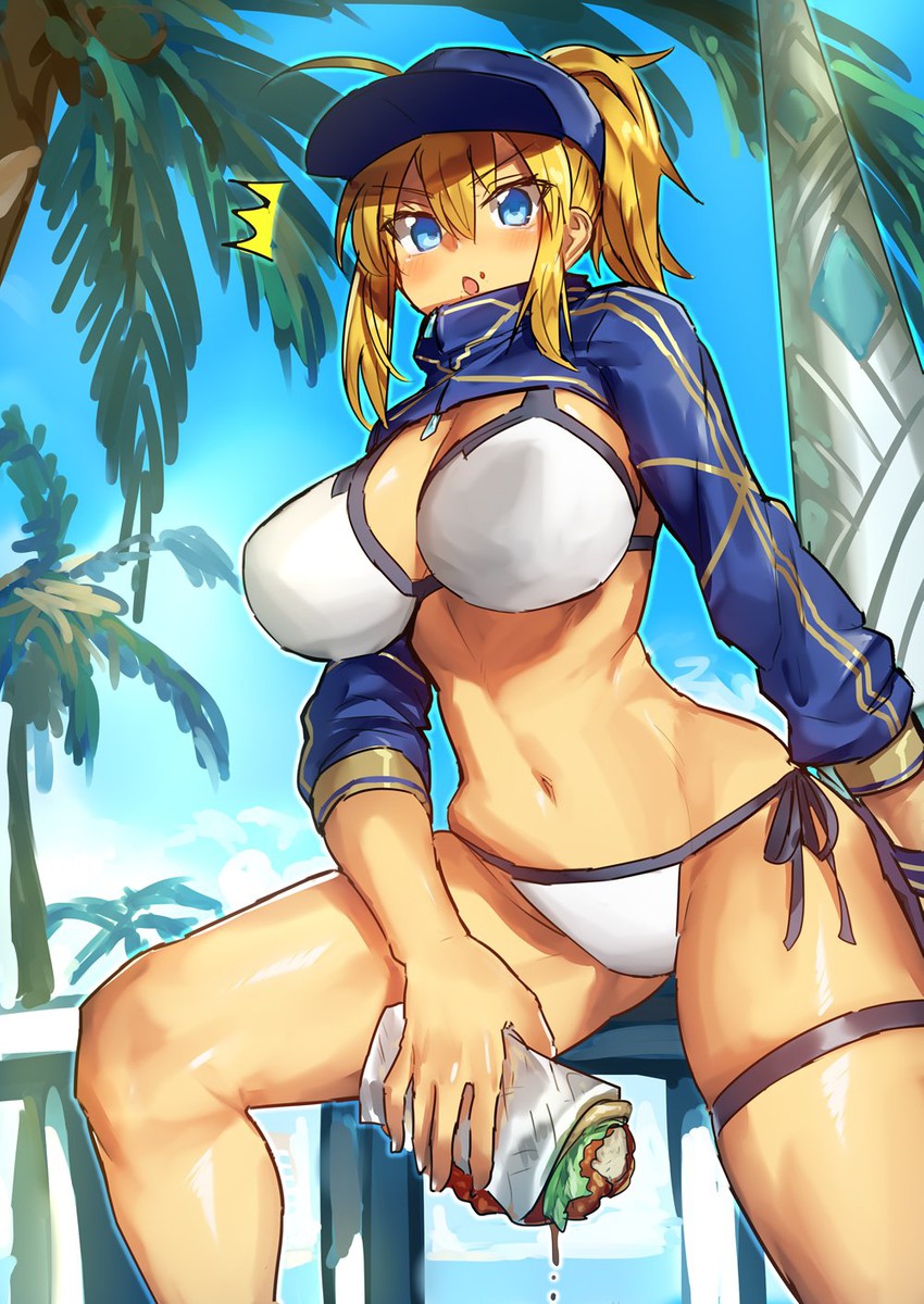 artoria pendragon and mysterious heroine xx (fate and 1 more) drawn by melon22
