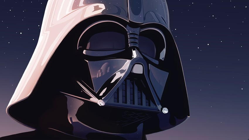 darth vader (star wars and 1 more) drawn by 5health